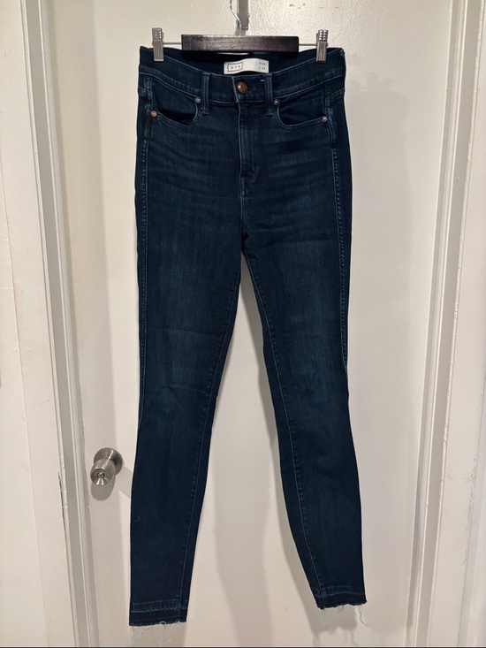 AYR Denim - AYR Dark Indigo High-Rise Skinny Jeans
